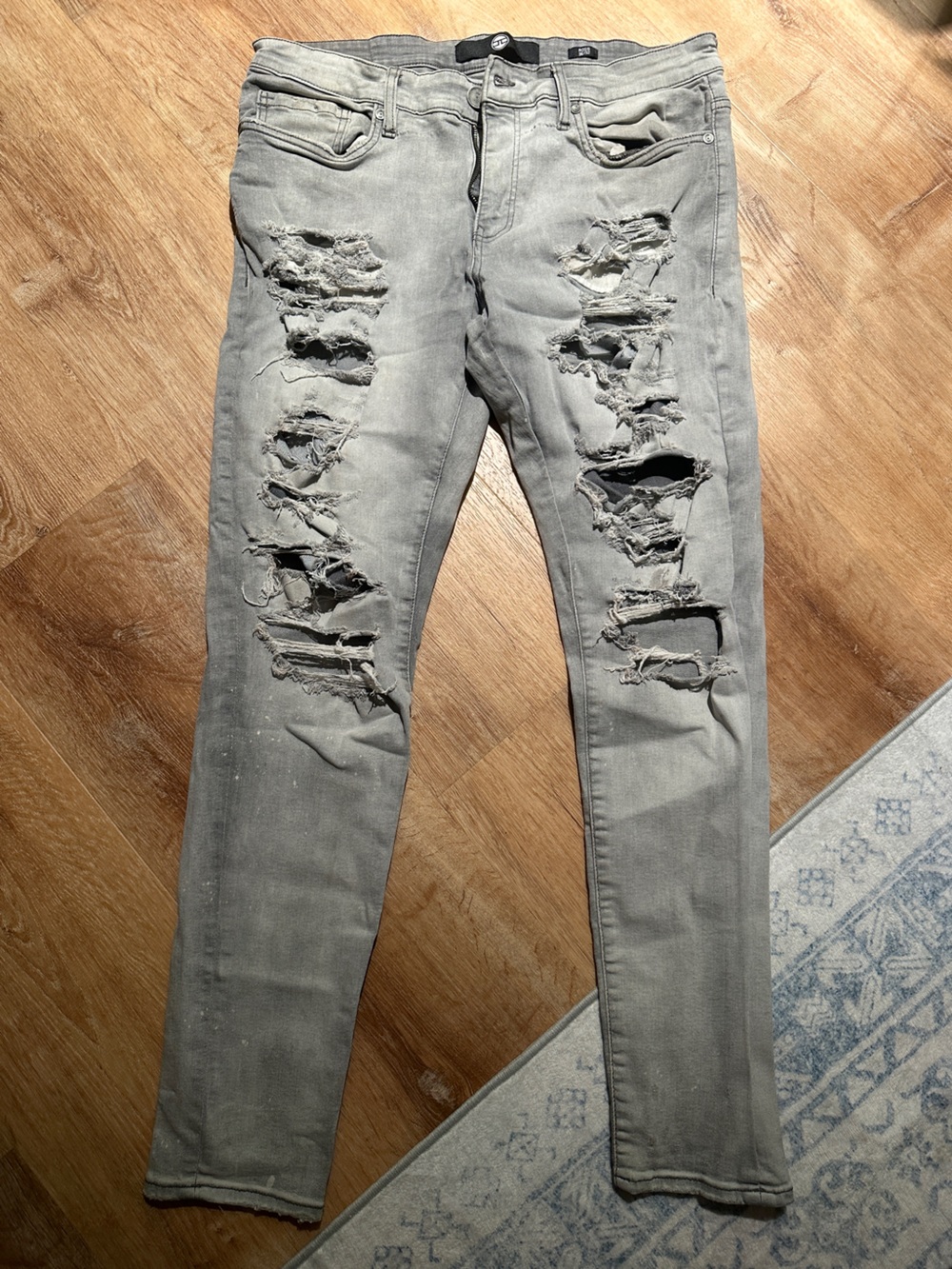 Jordan Craig men’s distressed jeans, size 36×32